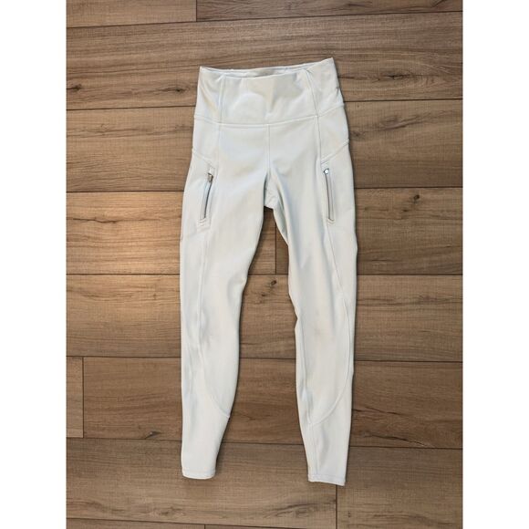 Athleta XS Extra Small Rainier High Rise Leggings Womens Glacier Pants Athletic - Picture 5 of 5